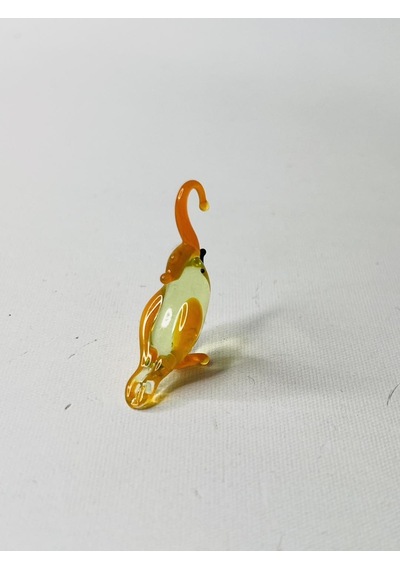 El Yapımı Mini Murano Cam Kuş Biblo A150-03