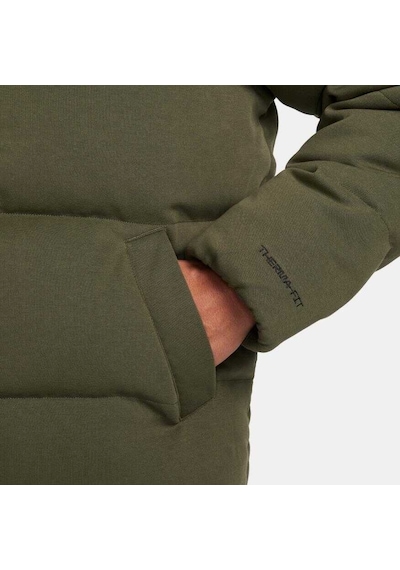 Nike Sportswear Tech Fleece Therma-fit Oversized Puffer Full-zip Erkek Mont-fb7854-325 Siyah
