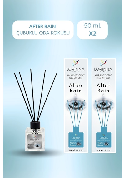 After Rain Çubuklu Oda Kokusu Set 2x50 Ml Yağmur Esintisi