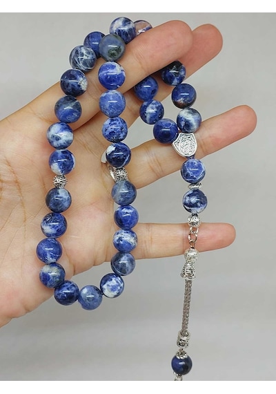 Yasamtohumu Sodalit Taşı Royal 33lük Tesbih 10mm 36000 Çok Renkli