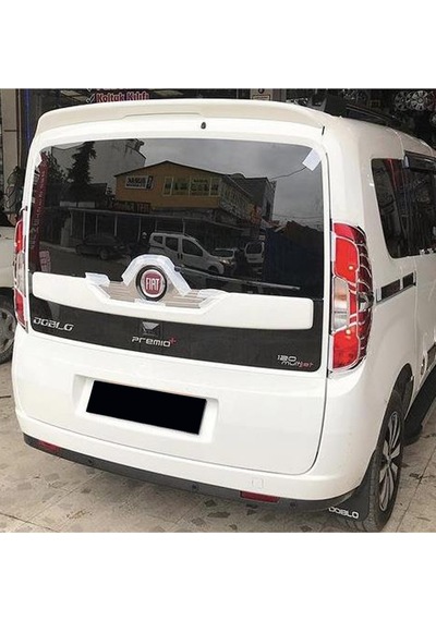 Kit Garaj Fiat Doblo 2011-2023 249 Beyaz Boyalı Spoiler Boyalı