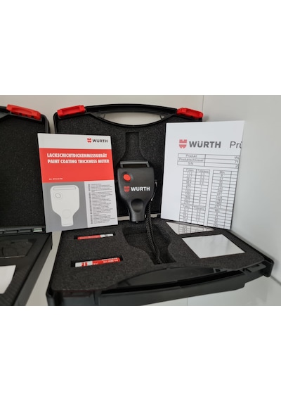Profesyonel Würth Oto Boya Kalınlık Ölçüm Cihazı Boya Test Cihazı