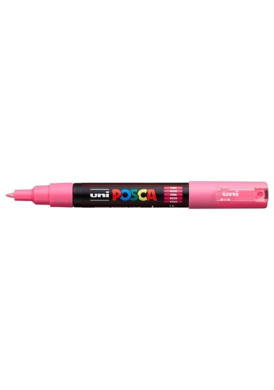 Unıball Posca 0.7 Mm Markör Kalem Pembe Diğer