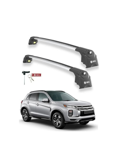 Turtle Mitsubishi Rvr Mk3 2010-2022 Ara Atkı Air2 Gri