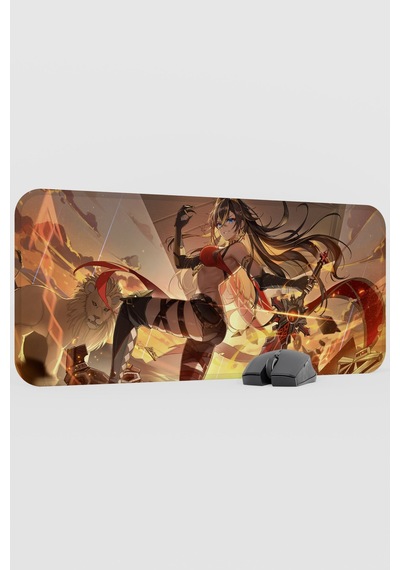 Dehya Genshin Impact Anime Gacha V4 - 70x30 Xl Gaming Mouse Pad Fare Altlığı