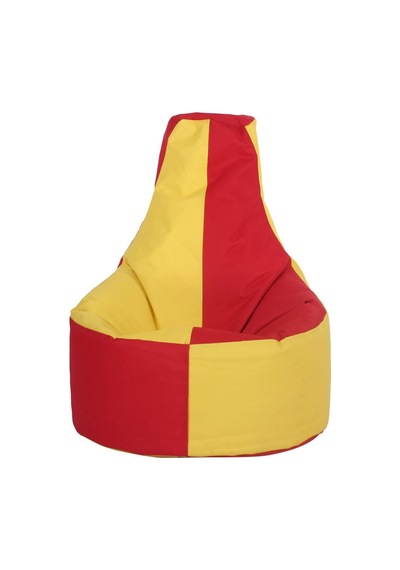 Bambitoys Sarı & Kırmızı Armut Koltuk Büyük Boy Denye 85*75*30 Cm