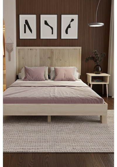 Alaz Model Dikey Başlıklı Masif Ahşap Karyola Ve 2 Adet Komodin Kolay Kurulum Fırınlanmış İthal Sibirya Çamı 90x190 Yatak Uyumlu 2 Adet Komodin Alaz Model Dikey Başlıklı Masif Ahşap Karyola Ve 2 Adet Komodin Kolay Kurulum Fırınlanmış İthal Sibirya Çamı 90x190 Yatak Uyumlu 2 Adet Komodin