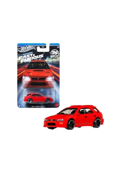 Hot Wheels Fast & Furious 1999 Subaru Impreza Jkx10 - Hnr88 Çok Renkli