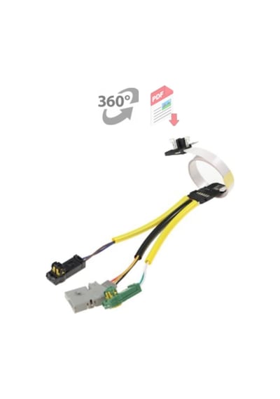 Peugeot 207-307-406-407 2001-2008 - Pe351 Direksiyon Sargısı Airbag Zembereği