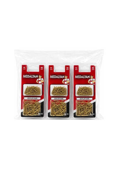 Sarı Tel Çivi 2x25 Mm 960 Adet Paket İçeriği İle Diğer