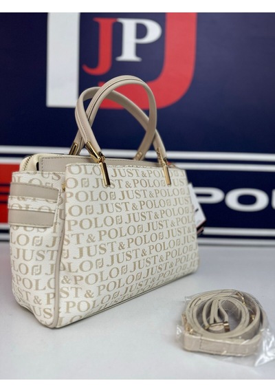 Just Polo Kadın Kum Camel Omuz Çantası Ve Cüzdanı Kombini 4014mh Kum Camel