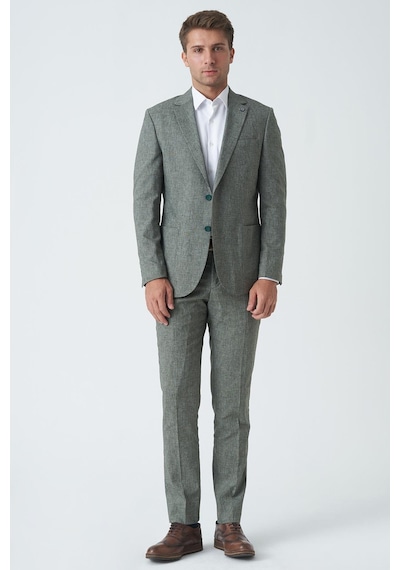 White Stone Bangor T2430 Slim Fit 6 Drop Likralı Keten Takım Elbise Desenli-desenli Çok Renkli White Stone Bangor T2430 Slim Fit 6 Drop Likralı Keten Takım Elbise Desenli-desenli Çok Renkli