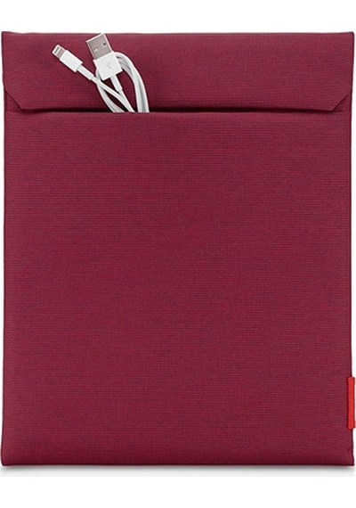 Cote&ciel Apple Uyumlu iPad İle Taşıma Kılıfı Tekstil Red Melange Klasik