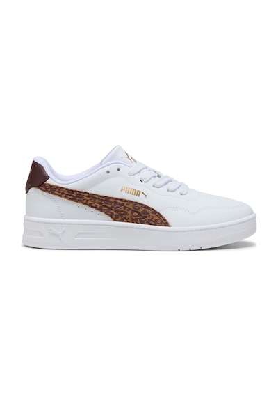 Puma Court Lally Feline Beyaz Kadın Sneaker 000000000102704074 Beyaz-kahve