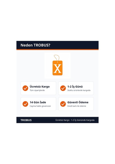 Trobus Asma Oto Kokusu Coconut Aromalı Araç İçi Koku Turuncu