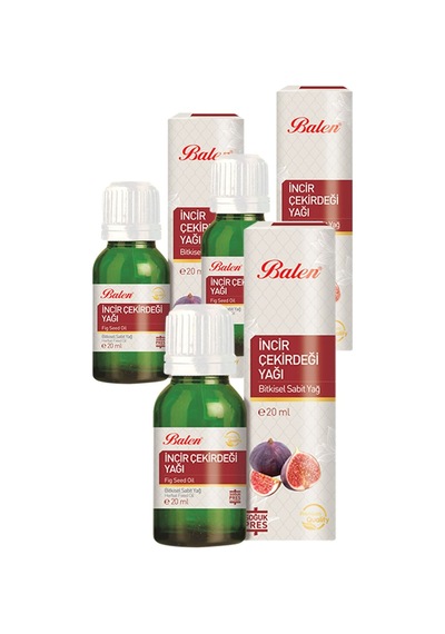 3 Kutu Incir Çekirdeği Yağı 20 Ml Incir Yağı Soğuk Pres Incir Çekirdeği Yağı Diğer