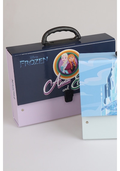 X Dekomus Lisanslı Frosted Whispers Collection Elsa Frozen Saplı Çanta Tekli Altın