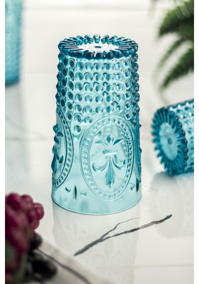 Akrilik Aquamarin Tekli Uzun Bardak & Su Meşrubat Bardağı 750 Ml Büyük Boy & Cam Değildir -