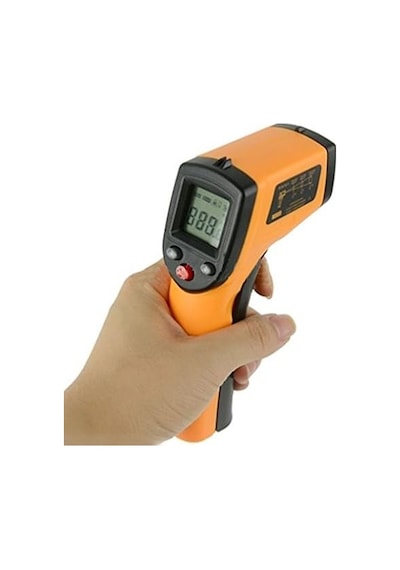 Benetech Gm320 Kızılötesi Lazer Termometre, Siyah