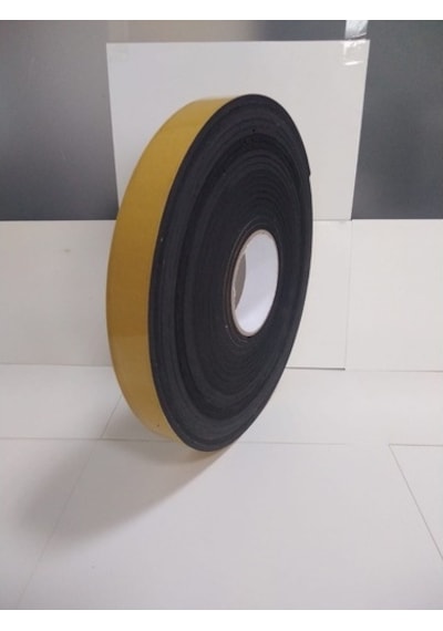 Contacall Yapışkan Kapı Pencere Bandı Kapı Pencere Süngeri Eva 5Mmx30Mm Siyah-10 M