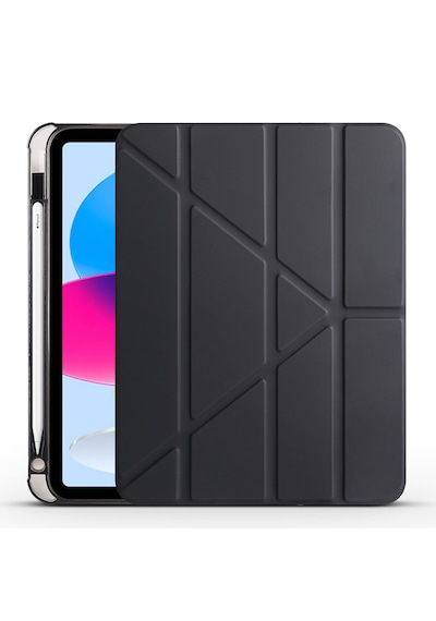 Apple Uyumlu iPad 11.nesil 2025 A16 Kılıf Tri Folding Silikon Kalem Bölmeli Katlanabilir Standlı Pu Deri Yumuşak Kapak, Kapaklı Kılıf Apple Uyumlu iPad 11.nesil 2025 A16 Kılıf Tri Folding Silikon Kalem Bölmeli Katlanabilir Standlı Pu Deri Yumuşak Kapak, Kapaklı Kılıf