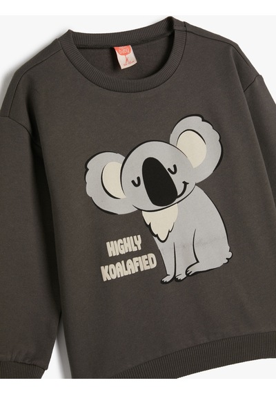 Koton Koalalı Sweatshirt Uzun Kollu Bisiklet Yaka Şardonlu Pamuklu Antrasit 4wmb10421tk 4WMB10421TK939 Antrasit Koton Koalalı Sweatshirt Uzun Kollu Bisiklet Yaka Şardonlu Pamuklu Antrasit 4wmb10421tk 4WMB10421TK939 Antrasit