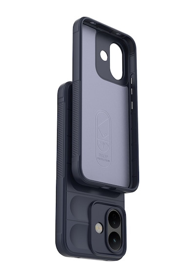 Redmi Note 17 Pro Kılıf Esnek Tpu Oyuklu Arka Yüzey Tasarımlı Etnik Silikon Kapak Lacivert