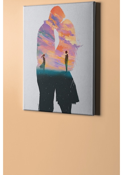 Webstyle Sayılarla Boyama Seti Kasnaklı Aşka Özlem 40 X 50 Cm