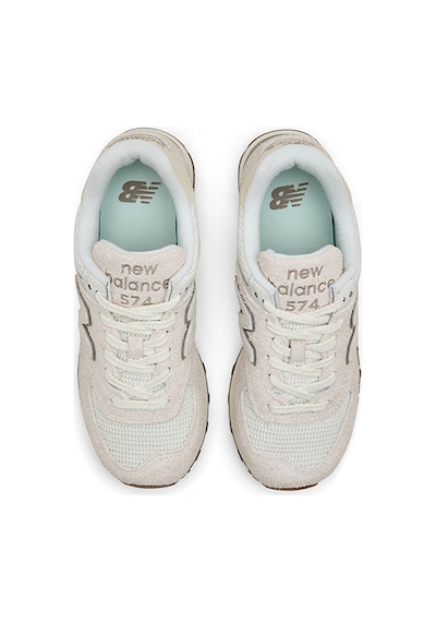 New Balance 574 Unisex Leather Sneaker Günlük Hakiki Deri Spor Ayakkabı Krem