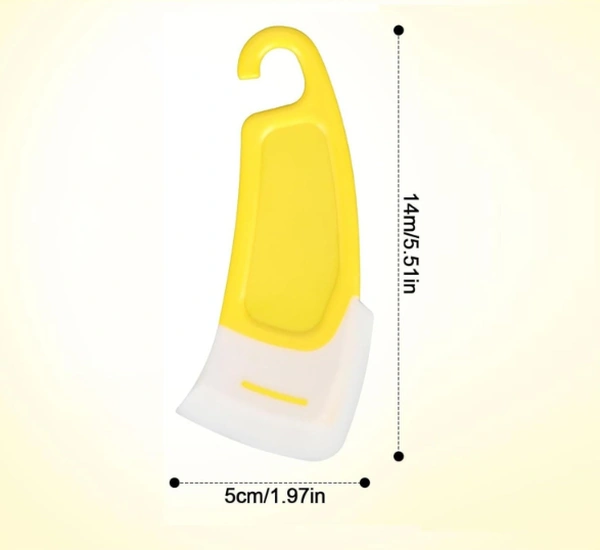 Silikon Uçlu Bulaşık Temizleme Kazıyıcı Spatula Çok Renkli