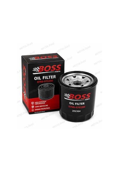 Benelli Trk 702x 2022-2024 Yağ Filtresi Bs0702 Metal Yağ Filtresi Boss