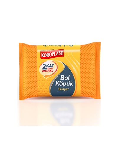 2 Adet Koroplast Sünger Bol Köpük