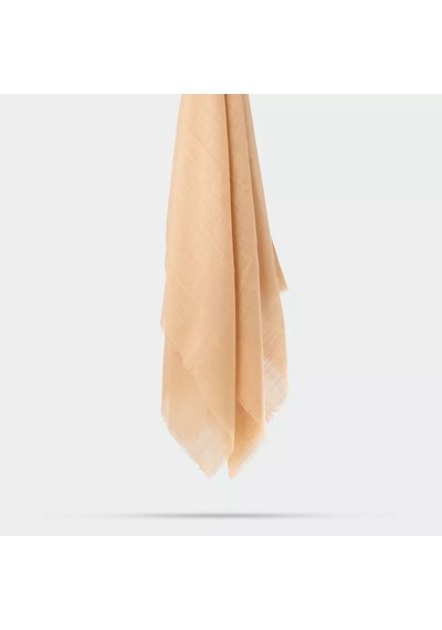 Flamlı Pamuklu Eşarp 96x96 Cm. Gold Gold