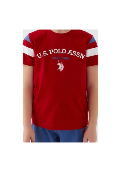 U.S. Polo Assn. U.s. Polo Assn. Intense Krem Erkek Çocuk Kısa Kol Pijama Takım