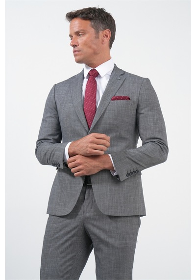 İmza Siyah-beyaz Mono Yaka 6 Drop Slim Fit Tam Astar Esnek Takım Elbise 1001260172 Siyah - Beyaz İmza Siyah-beyaz Mono Yaka 6 Drop Slim Fit Tam Astar Esnek Takım Elbise 1001260172 Siyah - Beyaz