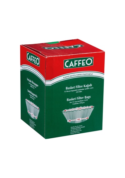 Caffeo Kahve Filtresi 90 250 - 700g Profesyonel Kullanım İçin - Tekli Tarı Filtre