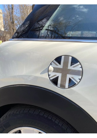 Mini Cooper Yakıt Depo Kapağı 3D Sticker Depo Kapağı