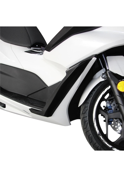 GP Kompozit Honda PCX 125 / 150 2021-2024 Uyumlu Alt Bacak Koruma Siyah