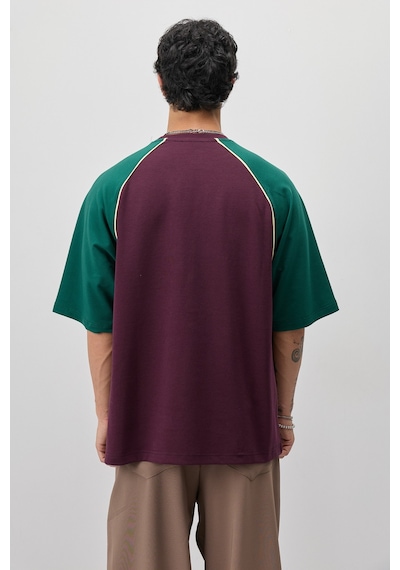 Fıfa World Cup 26 Portekiz Oversize Tişört Bordo
