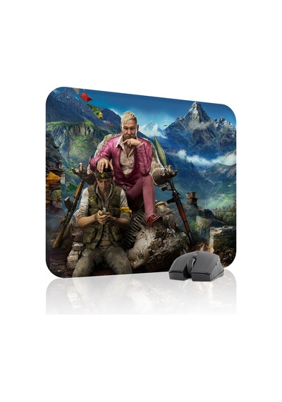 Far Cry Kaymaz Dikişli Kauçuk Oyuncu Mousepad V4 - 48x40 Xl Gaming Mouse Pad Fare Altlığı