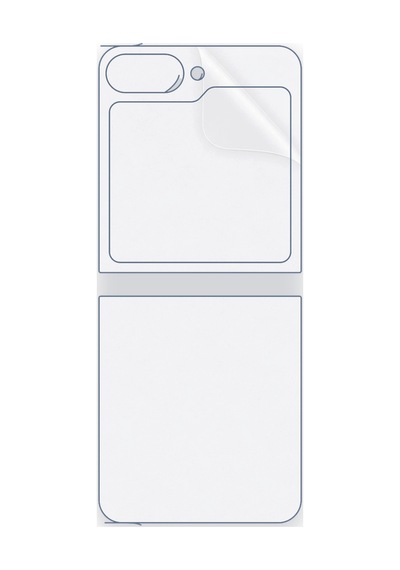Schitec Samsung Galaxy Uyumlu, Z Flip7 Fe Arka Yüzey Nano Hidrojel