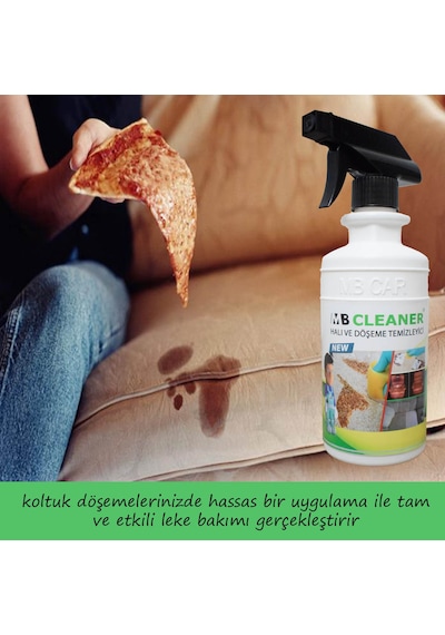 Mb Cleaner Halı ve Döşeme Leke Çıkarıcı Temizleyici 500 ML