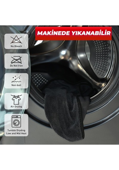Wonkey - Profesyonel Oto Yıkama Kurulama Havlusu, Ekstra Emici Araba Yıkama Bezi, Lüks Araç Kurutma Havlusu 50x70 Cm Diğer