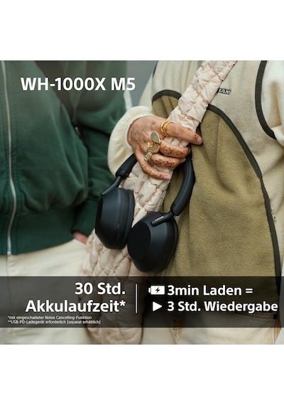 Sony Wh-1000xm5 Kablosuz Kulak Üstü Kulaklık, Uzaysal 3d Ses İle Birinci Sınıf Düzeyde Aktif Gürültü Engelleme, Şeffaflık Modu, 30 Saate Kadar Pil Ömrü, Bluetooth, Siyah Sony Wh-1000xm5 Kablosuz Kulak Üstü Kulaklık, Uzaysal 3d Ses İle Birinci Sınıf Düzeyde Aktif Gürültü Engelleme, Şeffaflık Modu, 30 Saate Kadar Pil Ömrü, Bluetooth, Siyah