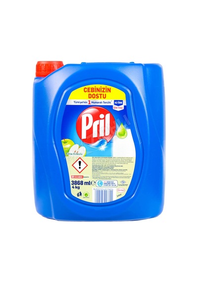 3 Adet Pril Sıvı Elma 4 Kg