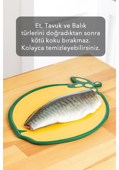 Meyve,sebze, Kesme Doğrama Tahtası,meyve Şekilli Kesme Tahtası ,esnek Kesim Tahtası-limon Motifli