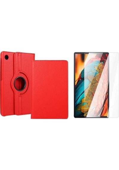 Galaxy Uyumlu Tab A8 2021 Sm-X200 10.5" 360 Dönebilen Standlı Kapaklı Kı (529706927)