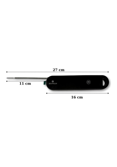 Dooman Ultra Hızlı Et Ve Sıvı Sıcaklık Ölçme Termometresi 1s'den Kısa