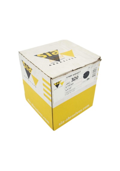 Sia 1749 Siaral 115 Mm 320 Kum Deliksiz Zımpara Kağıdı 100'lü
