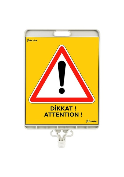 Dikdörtgen Levha Dikkat